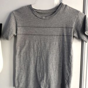 Gray American Eagle short sleeved top